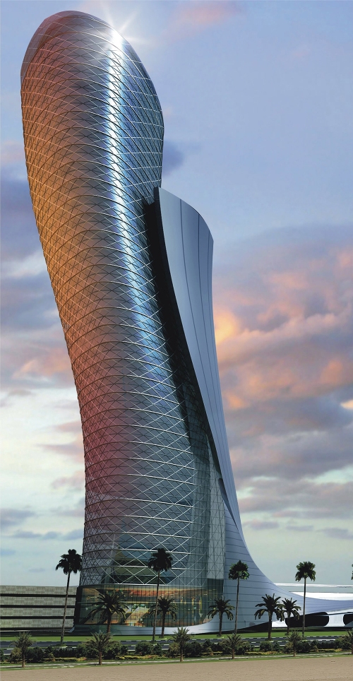 Новая Пизанская башня на территории ОАЭ