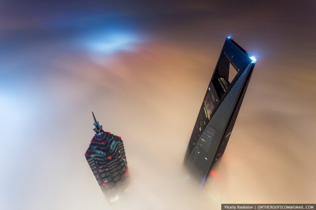Восхождение на самое высокое здание в Китае (15 фото + видео)5