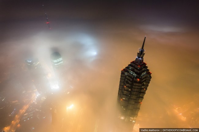 Восхождение на самое высокое здание в Китае (15 фото + видео)4