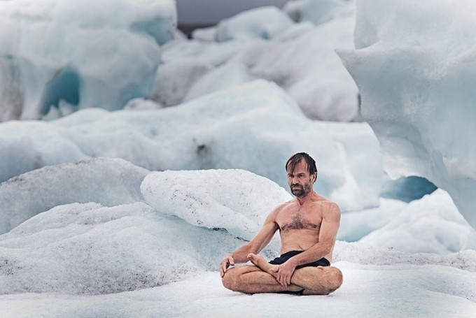 Самое длительное пребывание во льду: Уим Хоф